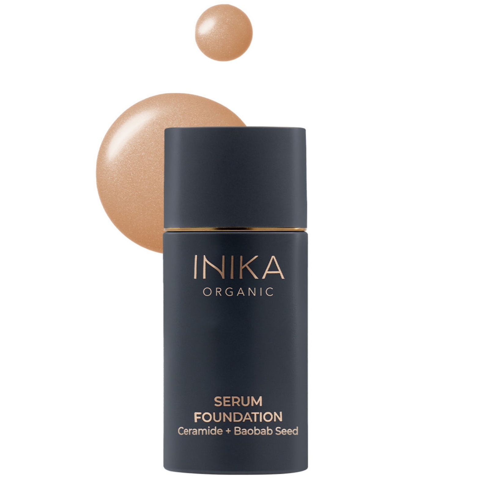 INIKA ORGANIC SERUMINIS MAKIAŽO PAGRINDAS - Fearless, 25 ML - Image 3