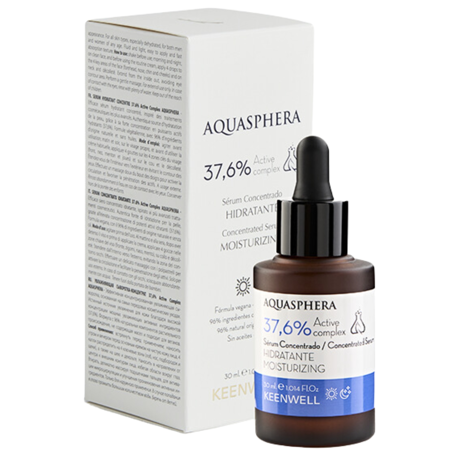 KEENWELL AQUASPHERA KONCENTRUOTAS SERUMAS, 30 ML - Image 2