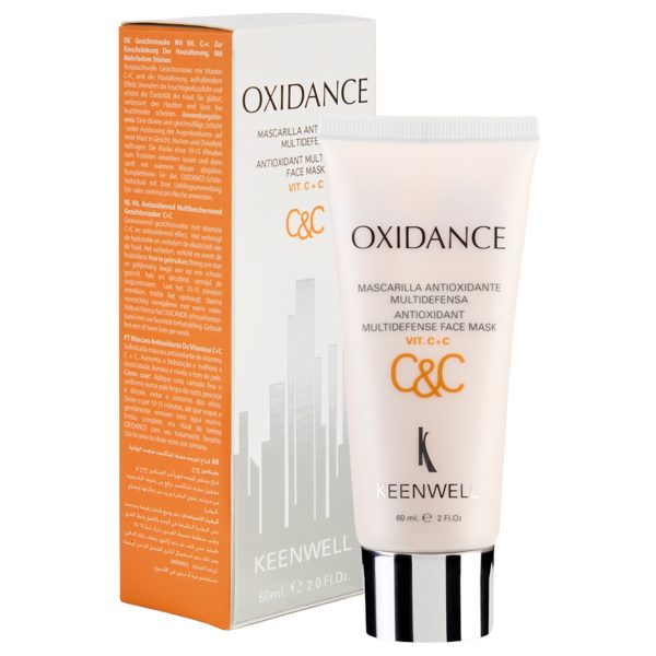 KEENWELL OXIDANCE ANTIOKSIDACINĖ VISAPUSIŠKAI APSAUGANTI VEIDO KAUKĖ, 60 ML