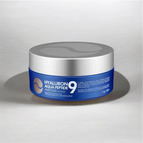 Drėkinančios paakių pagalvėlės su hialurono rūgštimi ir Peptide-9 Complex