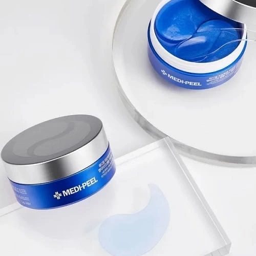 Drėkinančios paakių pagalvėlės su hialurono rūgštimi ir Peptide-9 Complex