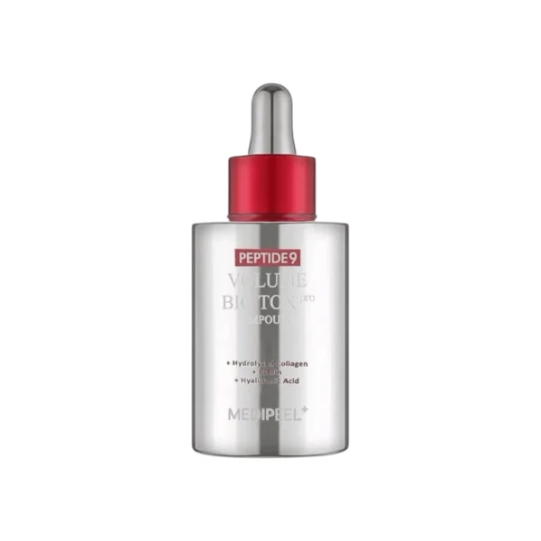 Stangrinanti ampulė su peptidais, Peptide 9 Complex, Volufiline™, niacinamidu ir hialurono rūgštimi odos stangrinimui, drėkinimui ir raukšlių mažinimui.